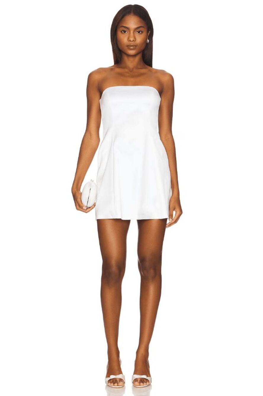 Majorelle Kelsey Mini Dress Ivory Size XS $228